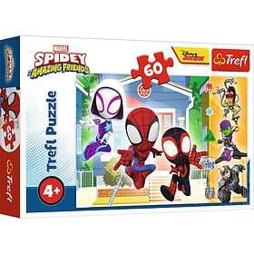 Trefl Marvel Pussel 60 Bitar Spidey and His Amazing Friends