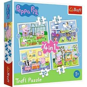 Trefl Pussel 4-in-1 Greta Gris