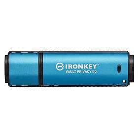 Kingston USB 3.2 Gen 1 Ironkey Vault Privacy 50 8GB