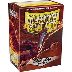 Dragon Shield Sleeves Standard Matte Crimson (100)