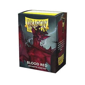 Dragon Shield Sleeves Standard Matte Blood (100 Red