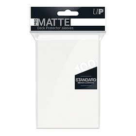 Ultra PRO Card Sleeves Standard Pro Matte White (100)