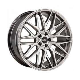 Oxigin 25 Oxcross hyper silver polish 8,5x19 5/115,00 ET40 B70.3