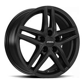 Ronal R65 JET BLACK MATT 6,5x16 4/108,00 ET32 B65,0