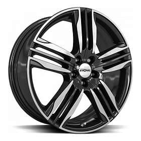 Ronal R58 BLACK FRONT CUT 8,0x20 5/115,00 ET45 B70.3