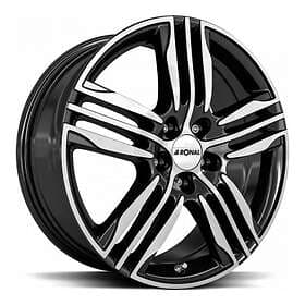 Ronal R57 BLACK FRONT CUT 7.5x17 5/112.00 ET35 B76.0