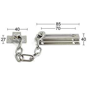 Habo Door Chain 75 Chrome SB 160mm