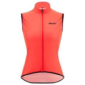 Santini Nebula Gilet Orange XL Kvinna