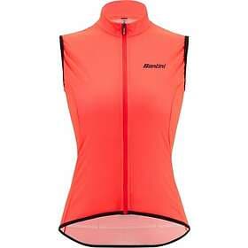 Santini Nebula Gilet Orange M Kvinna