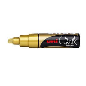 Marker uni Chalk 8K guld