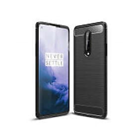 OnePlus 8 Karbon fiber texture TPU Skal Svart