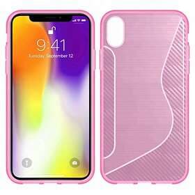 S Line silikon skal iPhone XS Max (6,5") Rosa