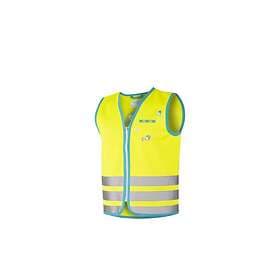Wowow Reflexväst Crazy Monster Jacket gul/reflex m