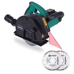 VONROC Betongspårfräs 1700W 150mm Med Laser