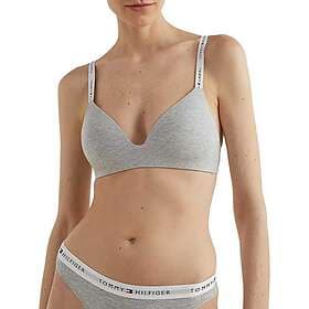 Tommy Hilfiger Icon Triangle Bra Light grey Large
