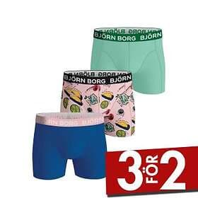 Björn Borg 3-pack Cotton Stretch Shorts (Pojke)