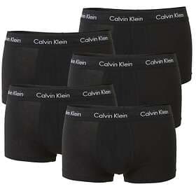Calvin Klein Cotton Stretch Solid Low Rise Trunks 5-pack