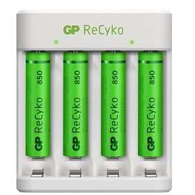 GP Batteries ReCyko E411 inkl. 4xAAA 850mAh