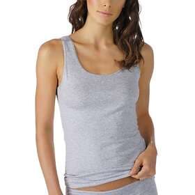 Mey Cotton Pure Tank Top Gråmelerad bomull 38 Dam