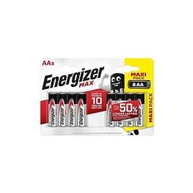 Energizer Batteri Max AA 8/FP