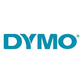 Dymo Tape Durable D1 12mm Vit på röd