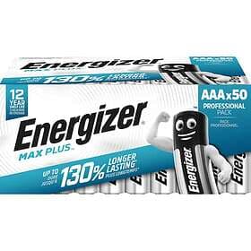 Energizer Batteri Max Plus AAA 50/FP