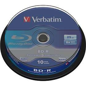 Verbatim BD-R 25GB 6x 10-pack Spindel