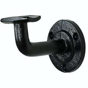 Lundbergs Ledstångskrok Svart 744 svart, 2-pack