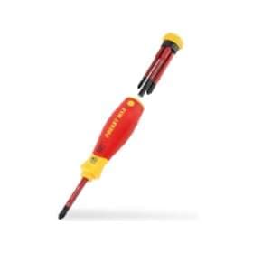 Wiha Skruvmejsel med bitsmagasin PocketMax electric 1000Vmed 4 slimBits