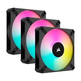 Corsair iCUE AF120 RGB Elite PWM Black 120mm 3-pack