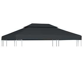 Be Basic Dobbel toppduk til paviljong 310g/m² 4x3 m antrasitt