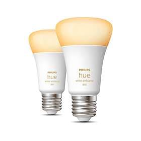 Philips Hue White ambiance 806lm E27 A60 8,5W Pack Of 2