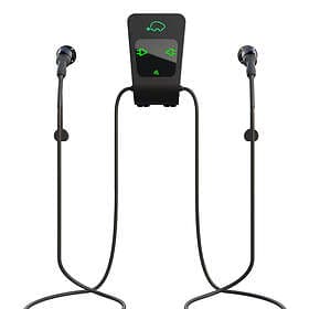 CTEK Chargestorm Connected 2 2-way 16A 1-fas 3,7kW med 2x Laddkabel