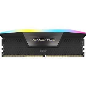 Corsair Vengeance RGB Black DDR5 5600Mhz 2x48GB (CMH96GX5M2B5600C40)