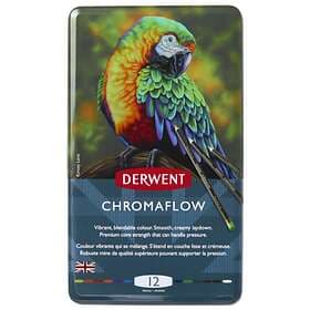 Derwent Chromaflow Färgpennor 12st