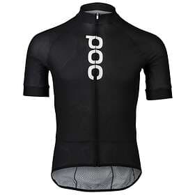 POC Essential Cykeltröja Road Logo Jersey Black Uranium S