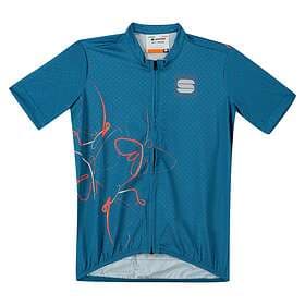 Sportful Checkmate Short Sleeve Jersey Blå 10 Years Pojke