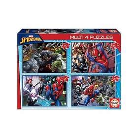 Educa Multi 4 Spider-Man 50-80-100-150 3D 18102 100 150