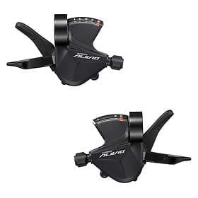 Shimano Alivio M3100 With Indicator Shifter Set Svart 2 x 9s
