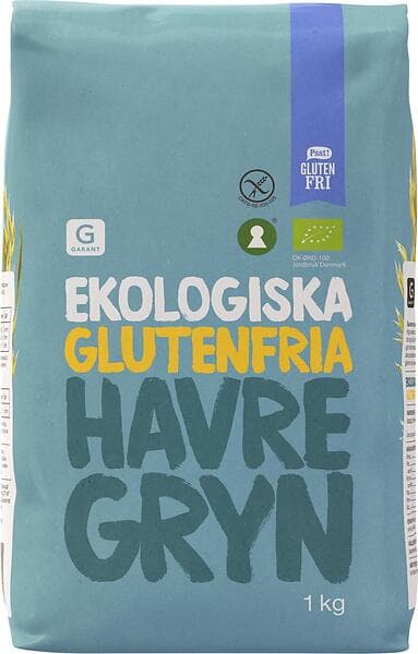 Garant Havregryn Ekologiska & Glutenfria 1kg