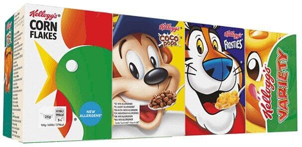 Kellogg's Flingor Variety 205g 8p
