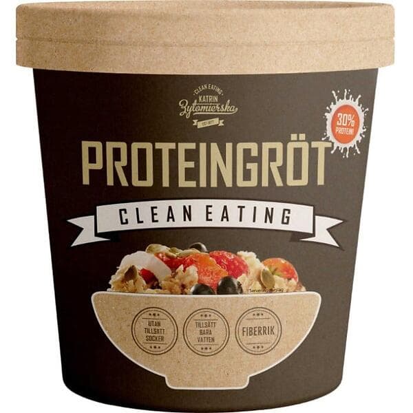 Clean Eating Proteingröt Cup 60g 60G