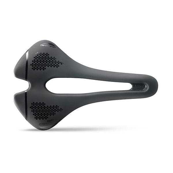 Selle San Marco Aspide Short Open-fit Dynamic Narrow Saddle Svart 132 mm