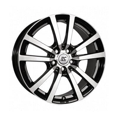 RCDesign RC25T schwarz glanz vollpoliert 7,5x18 5/108,00 ET45 B65.1