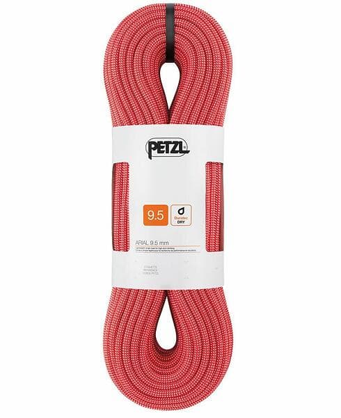 Petzl Arial 9,5mm Rope Röd 60 m