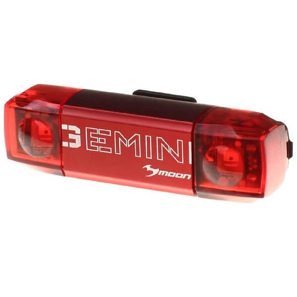 Moon Gemeni Usb Rear Light Röd 30 Lumens