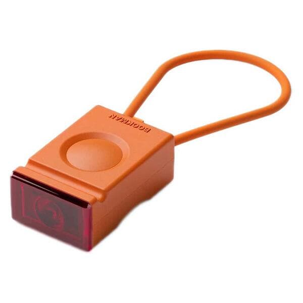 Bookman Block Led Usb Rear Light Orange