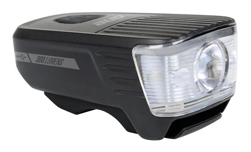 One 50 Front Light Svart 300 Lumens