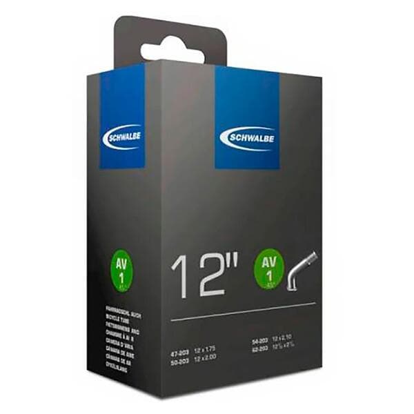 Schwalbe Av1 45 Standard Inner Tube Svart 12,5´´ / 1,75-2,25