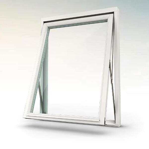 NorDan Vridfönster Tanum 3-Glas Lagerfört Aluminium Alu- VF9 x 9 A-VF:9X9